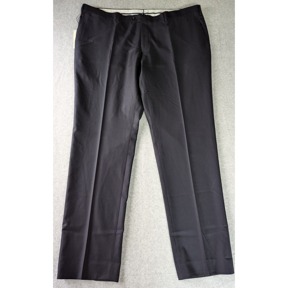 $199‎ NWT SUITSUPPLY Suit Pants UK 54S Brescia Wool Slim Straight Flat Front
